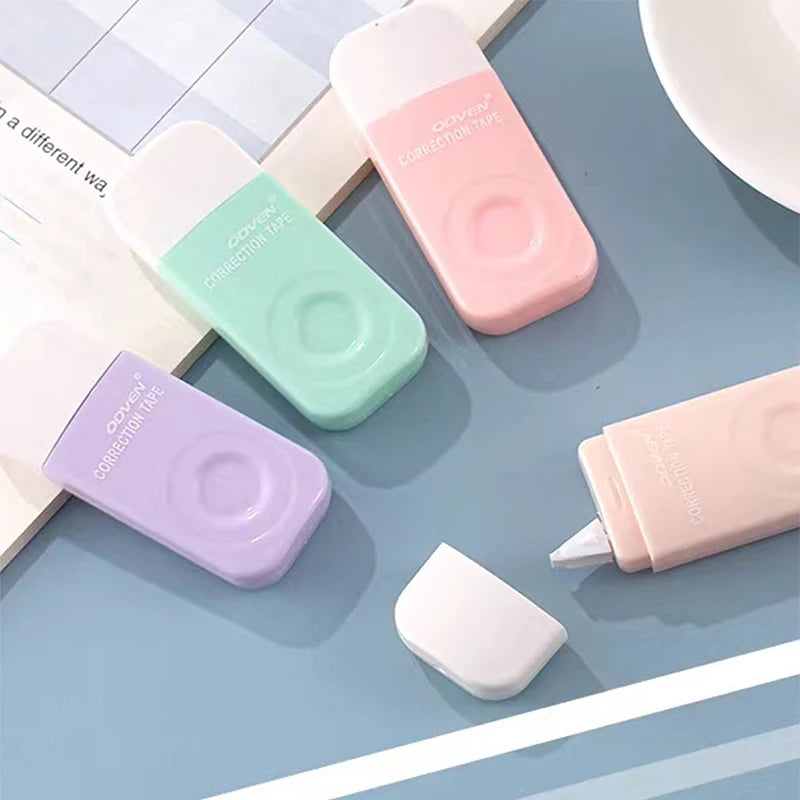 6pcs Large Capacity Gradient Color Correction Tape Set - Office Essentials for Easy Corrections