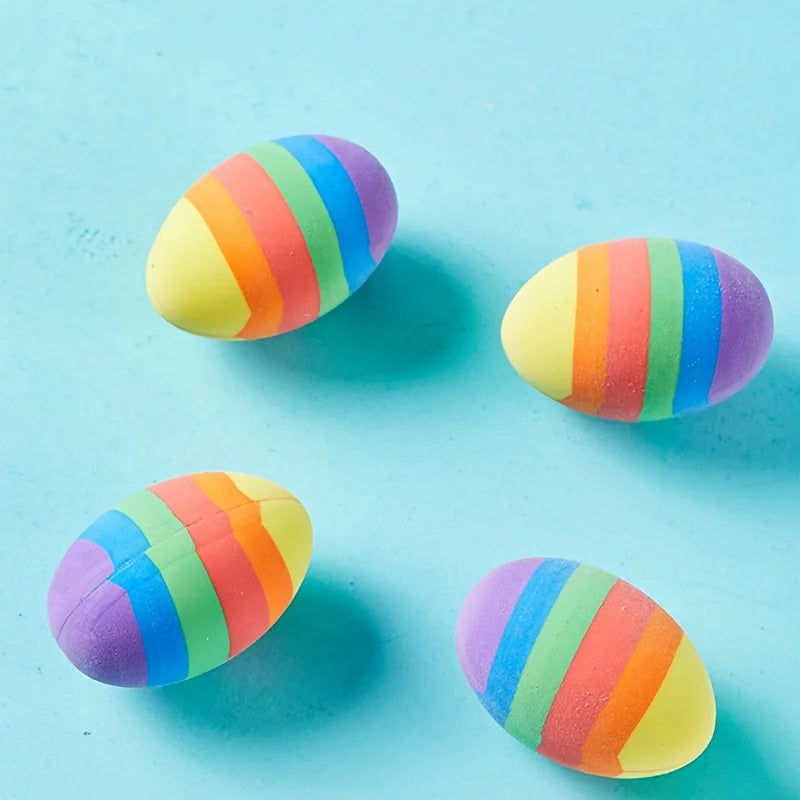 Colorful  Rubber Erasers - Fun, Vibrant, and Effective Writing Tools for Students and Office - Back to School Essentials