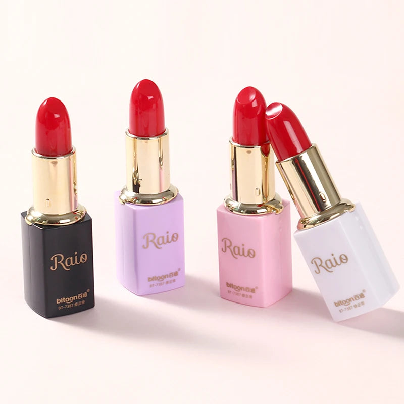 1 Piece Lytwtw's Cute Kawaii Lipstick Kawaii Stationery Office School Supplies Gift Corrector Candy Lovely Correction Tape