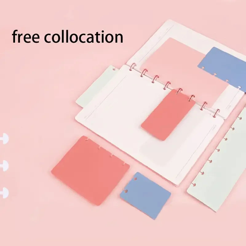 1PCPortable Mushroom Hole Puncher Loose-leaf Hole Puncher Students Gift Stationery Disc Ring Binding Cutter T-type Paper Puncher