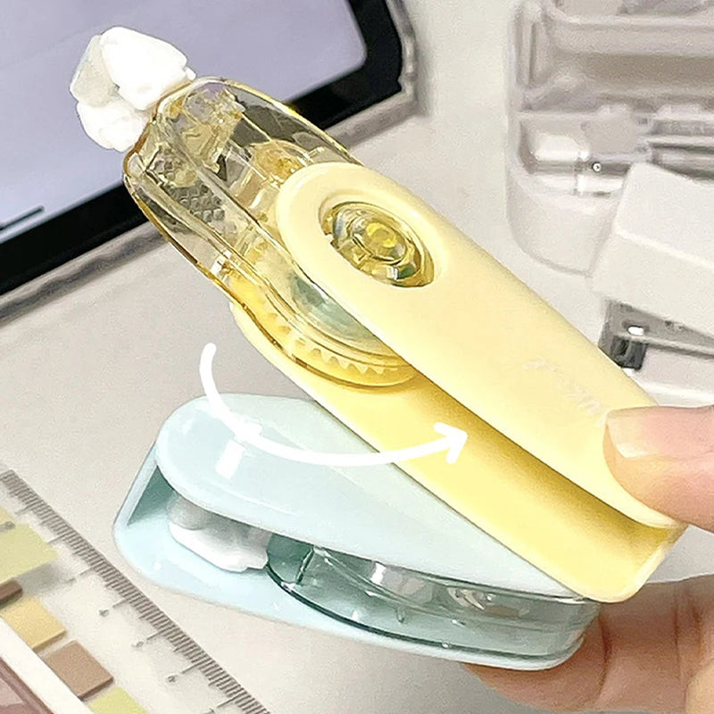 1pc 3M Large Capacity Glue Tape Simple Student Stationery Color Dot Glue DIY Scrapbooking Roller Glue Tape School Office