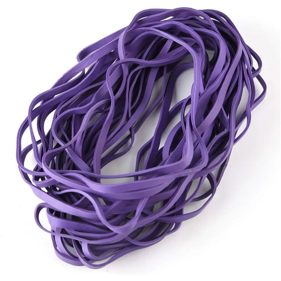 Large Rubber Bands 60 Pieces Heavy Duty Large Rubber Bands Strong Elastic Bands for Office Supply File Folders Garbage Cans 8 I