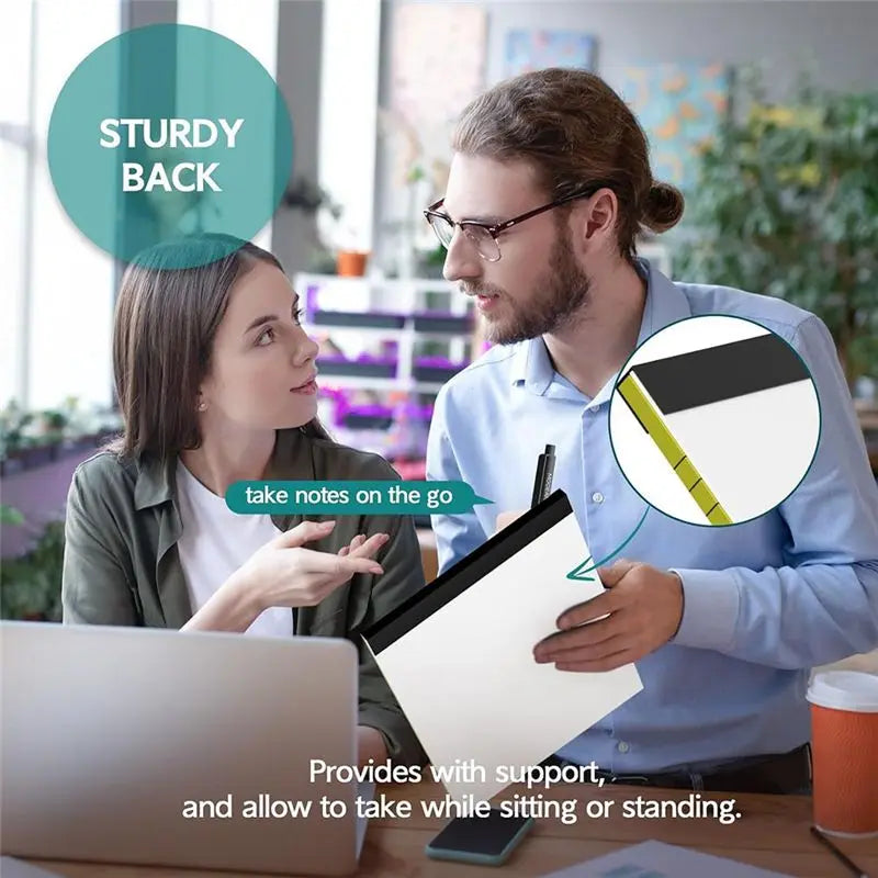 Hot Sale 8PCS Notebook Pads 8.5 X 11 Inches Writing Pads, Wide Ruled Notepads Yellow Paper Pads For School, Office