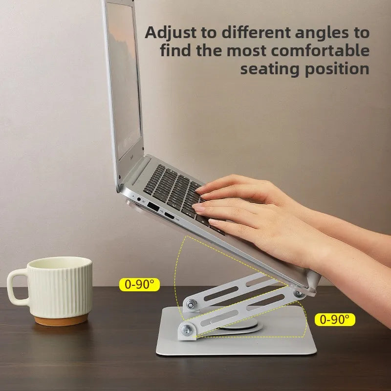 Acrylic Book Stand with 360° Rotating Base Elastic Page Clips for Reading Foldable Desktop Riser Cookbook Stand Textbook Stand