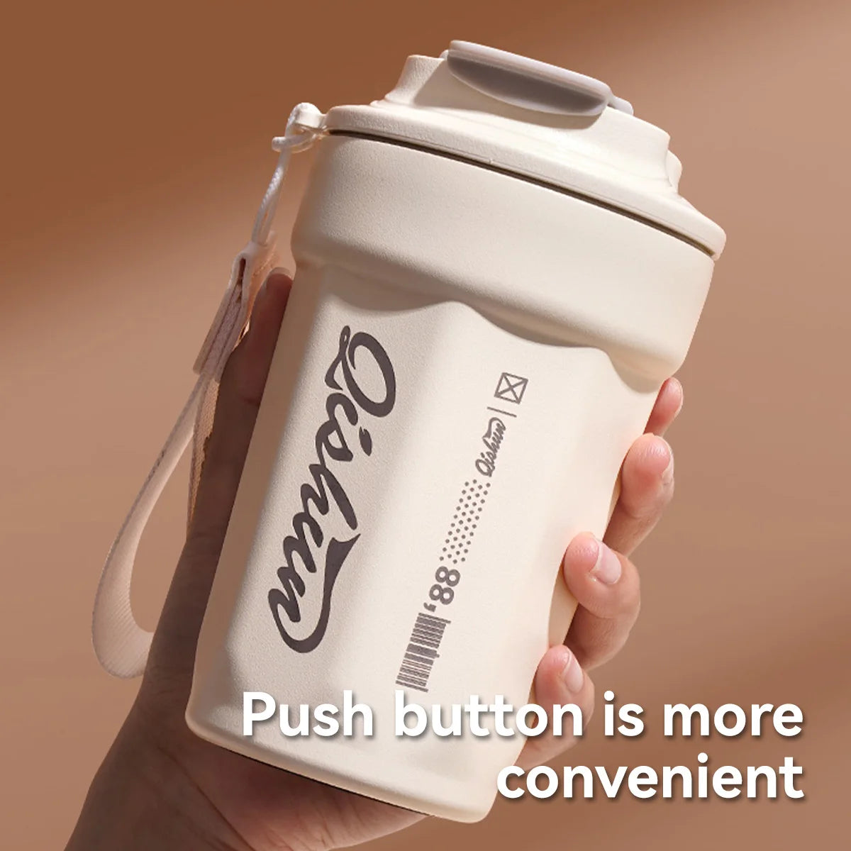 Coffee Cup Stainless Steel Insulated Cup Household Car Water Cup Outdoor High Aesthetic Value for Male Female Student as Gift