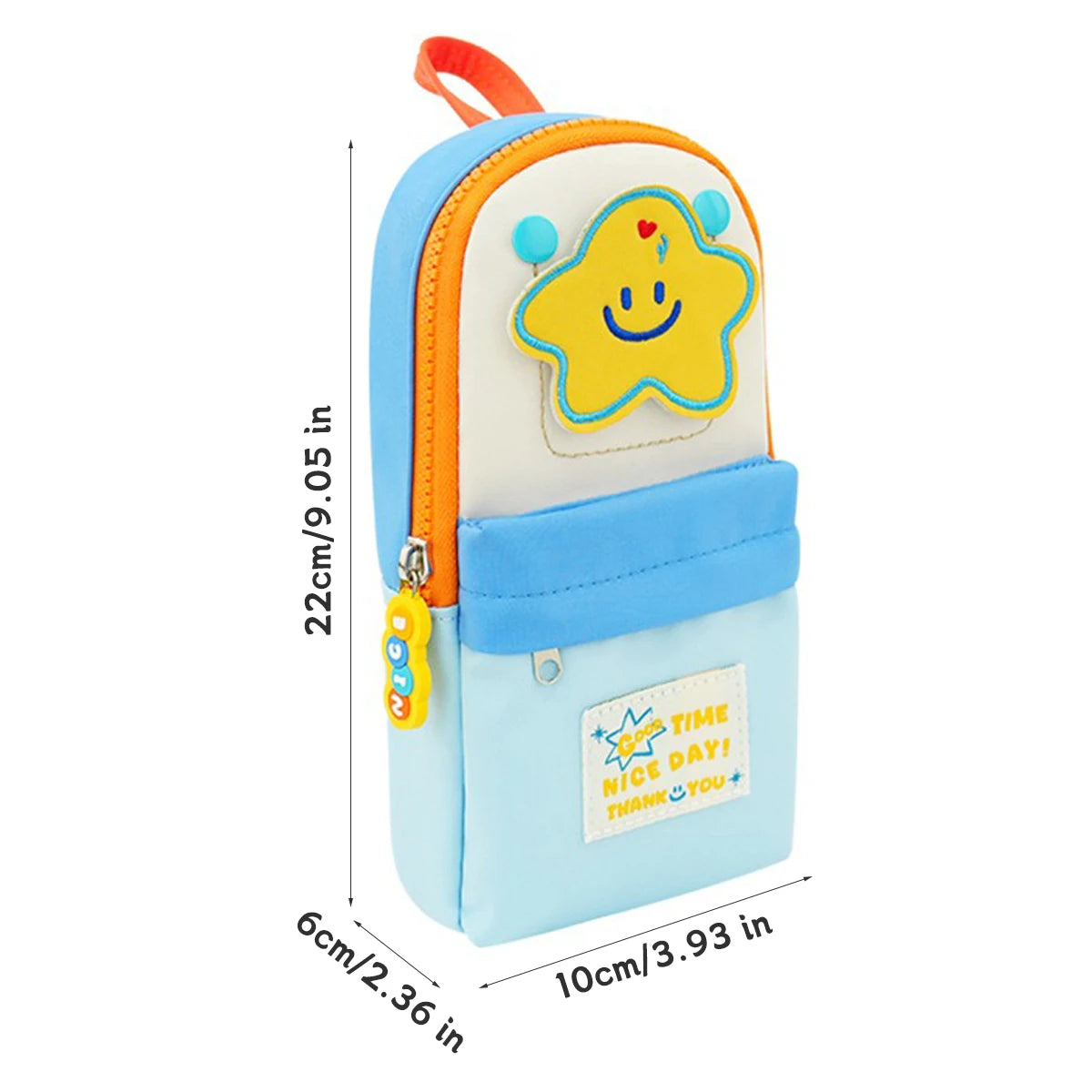 Kawaii Pencil Case Large Capacity Waterproof Multilayer Organizer Cartoon Design for Students Back To School Supplies Kids Gift